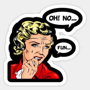 OhNoFun Sticker